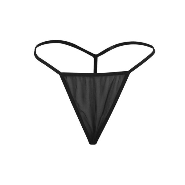 SUBBLIME - BABYDOLL TELA DE TUL DETALLE ENCAJE Y FLOR NEGRO S/M – Image 4