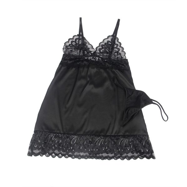 SUBBLIME - BABYDOLL CON ESTAMPADO FLORAL PECHO NEGRO S/M – Image 5