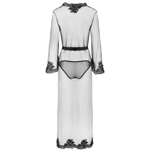 LIVCO CORSETTI FASHION - ROBE NOKINA LC XG055 + CULOTTE NOIR TAILLE UNIQUE – Image 4