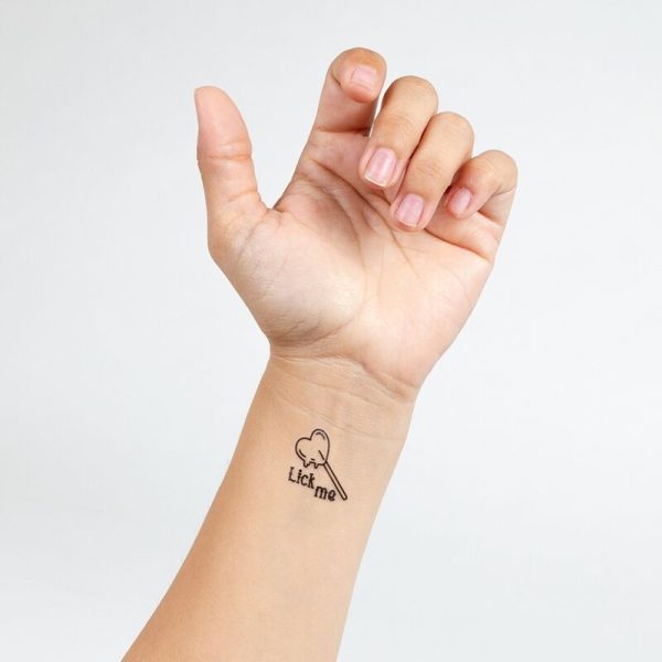SECRET PLAY - ENSEMBLE DE 10 TATOUAGES TEMPORAIRES CANDY COLLECTION – Image 4