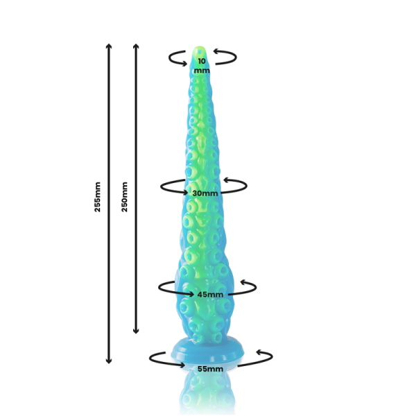 EPIC - GODE TENTACLE MINCE FLUORESCENT SCYLLA PETITE TAILLE – Image 3
