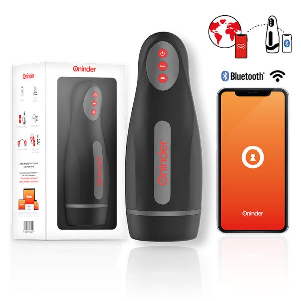 ONINDER - MASTURBATEUR RECHARGEABLE POUR HOMME SEOUL 10 VITESSES - APPLICATION GRATUITE – Image 4