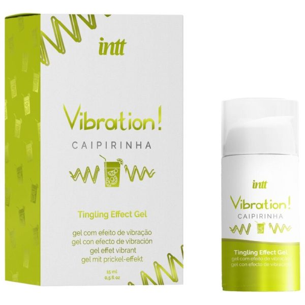 INTT - GEL VIBRATEUR LIQUIDE CAIPIRINHA PUISSANT STIMULANT INTIME 15 ML – Image 2