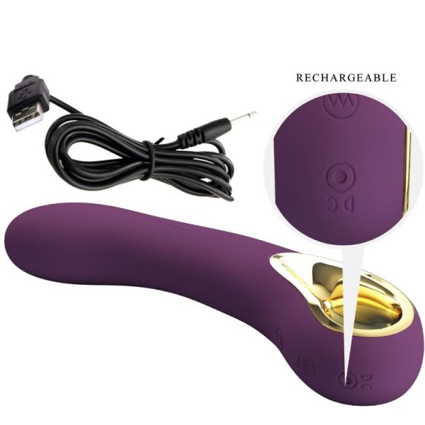 PRETTY LOVE - ETHAN VIBRATEUR RECHARGEABLE VIOLET – Image 5