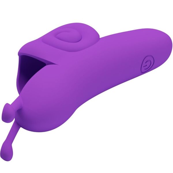 PRETTY LOVE - SNAIL PUISSANT STIMULATEUR DE DOIGTS VIOLET – Image 3