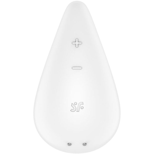 SATISFYER - DEW DROP VIBRADOR LAY-ON BLANCO – Image 2