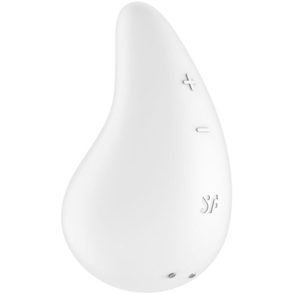 SATISFYER - DEW DROP VIBRADOR LAY-ON BLANCO – Image 3