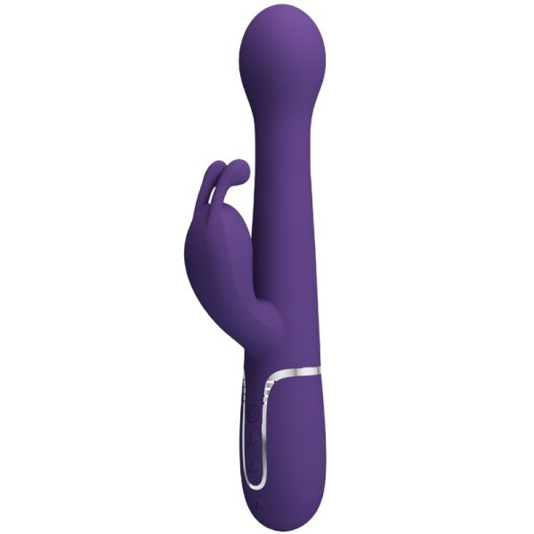 PRETTY LOVE - DEJON VIBRATEUR RABBIT 3 EN 1 MULTIFONCTION VIOLET – Image 2