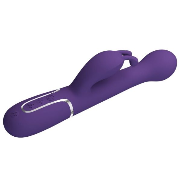 PRETTY LOVE - DEJON VIBRATEUR RABBIT 3 EN 1 MULTIFONCTION VIOLET – Image 4