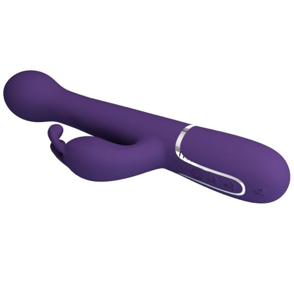 PRETTY LOVE - DEJON VIBRATEUR RABBIT 3 EN 1 MULTIFONCTION VIOLET – Image 5