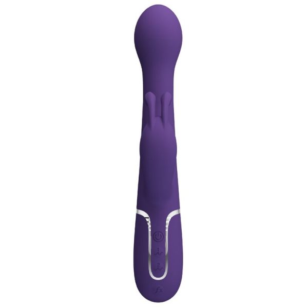 PRETTY LOVE - DEJON VIBRATEUR RABBIT 3 EN 1 MULTIFONCTION VIOLET – Image 3