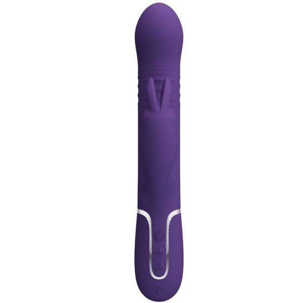 PRETTY LOVE - COALE VIBRATEUR  RABBIT 4 EN 1 VIOLET – Image 3