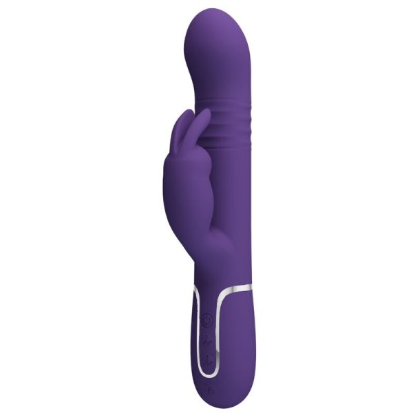 PRETTY LOVE - COALE VIBRATEUR  RABBIT 4 EN 1 VIOLET – Image 2