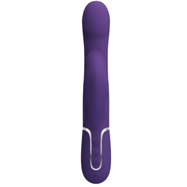 PRETTY LOVE - ZALIN PERLES VIBRATEUR LAPIN 4 EN 1 VIOLET – Image 3