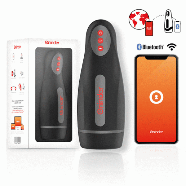 ONINDER - MASTURBATEUR RECHARGEABLE POUR HOMME SEOUL 10 VITESSES - APPLICATION GRATUITE