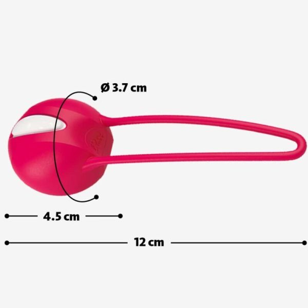 FUN FACTORY - SMARTBALL UNO PELVIC BALL BLANC / VIOLET PASTEL – Image 2