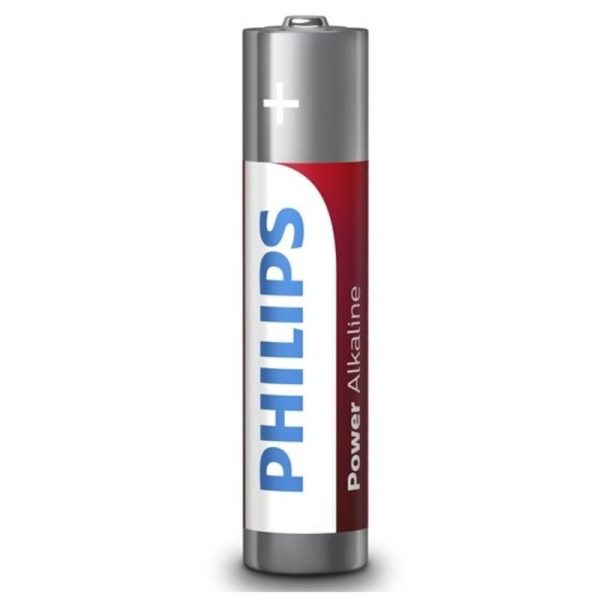 PHILIPS - PILE POWER ALCALINE AAA LR03 PAQUET DE 4 – Image 2