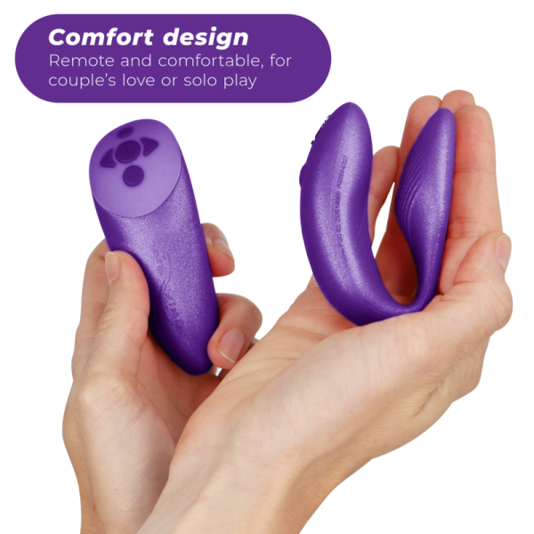 WE-VIBE - VIBRATEUR CHORUS POUR COUPLES AVEC CONTRÔLE DE SQUEEZE LILAS – Image 3