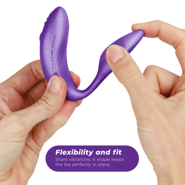 WE-VIBE - VIBRATEUR CHORUS POUR COUPLES AVEC CONTRÔLE DE SQUEEZE LILAS – Image 4
