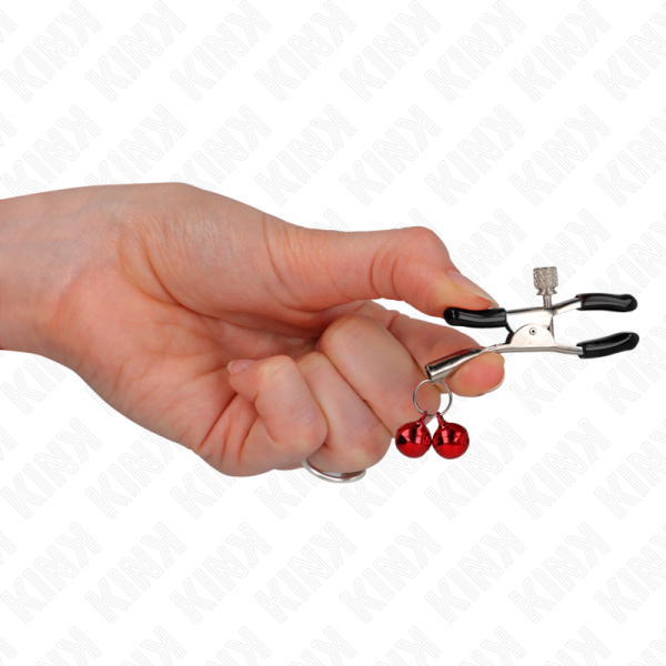 KINK - PINCE À METON DOUBLE CLOCHE ROUGE 6 CM – Image 4