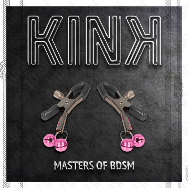 KINK - PINCE À METON DOUBLE CLOCHE ROSE 6 CM – Image 5