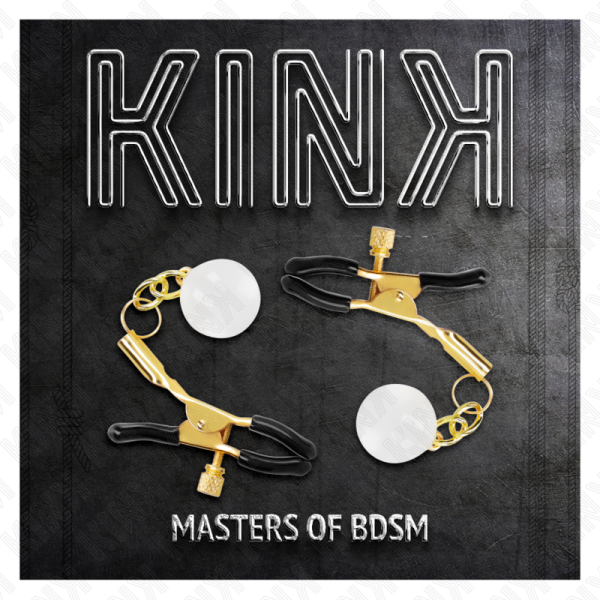 KINK - PINCES À METON BILLES DE VERRE OR 6 CM – Image 5