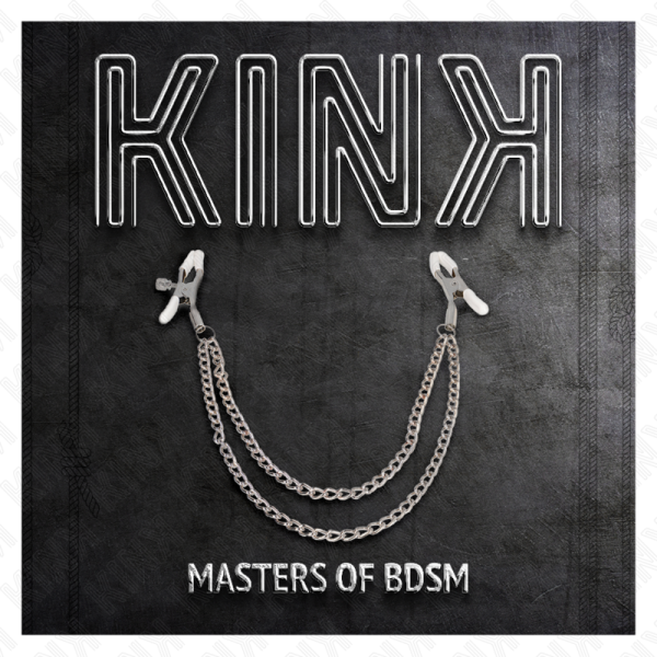 KINK - PINCES À METELIER AVEC 2 CHAÎNES FINES ARGENT 20/23 CM – Image 5