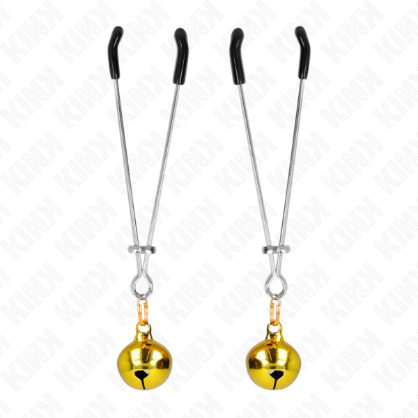 KINK - PINCES À TÉLÉPHONE MINCE CLOCHE OR 7 CM – Image 2
