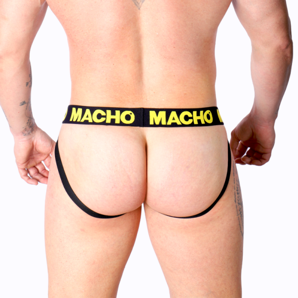 MACHO - MX25A JOCK AMARILLO LYCRA S – Image 4