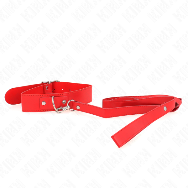 KINK - COLLIER AVEC CEINTURE 116 CM BRACELET ROJO AJUSTABLE 32-50 CM X 8 CM – Image 4