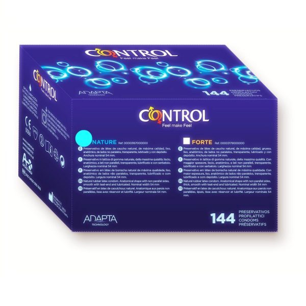 CONTROL - PRÉSERVATIFS NATURE 144 UNITÉS