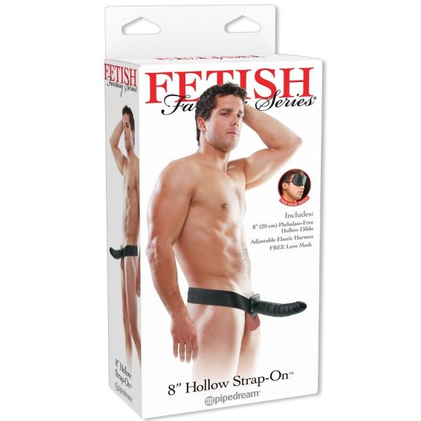 FETISH FANTASY SERIES - SANGLE CREUSE FETISH FANTASY 19 CM NOIR – Image 5