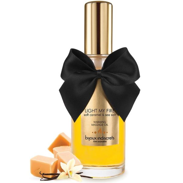 BIJOUX - HUILE DE MASSAGE EFFET CHALEUR ARÔME CARAMEL – Image 2