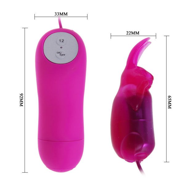 BAILE - VIBRATEUR CUTE SECRET BUNNY 12 VITESSES – Image 5