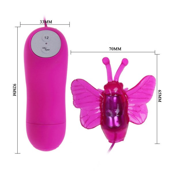 BAILE - VIBRATEUR STIMULATEUR PAPILLON MIGNON SECRET 12V – Image 5