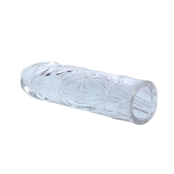 BAILE - COUVERCLE DE PÉNIS EN SILICONE TRANSPARENT 13 CM – Image 4