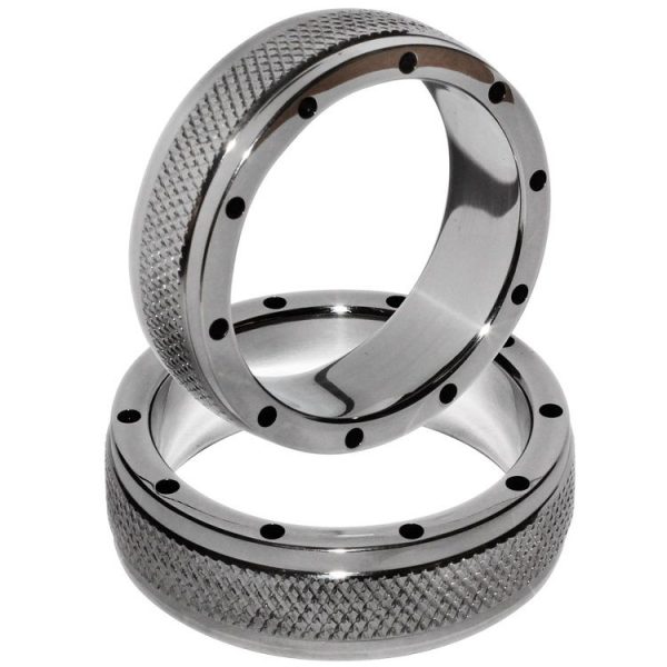METAL HARD - ANNEAU POUR PÉNIS ET TESTICULES 40MM – Image 2