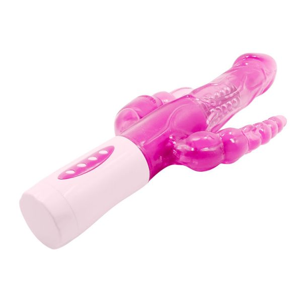 BAILE - PRETTY BUNNY TRIPLE VIBRATEUR ROTATEUR – Image 3