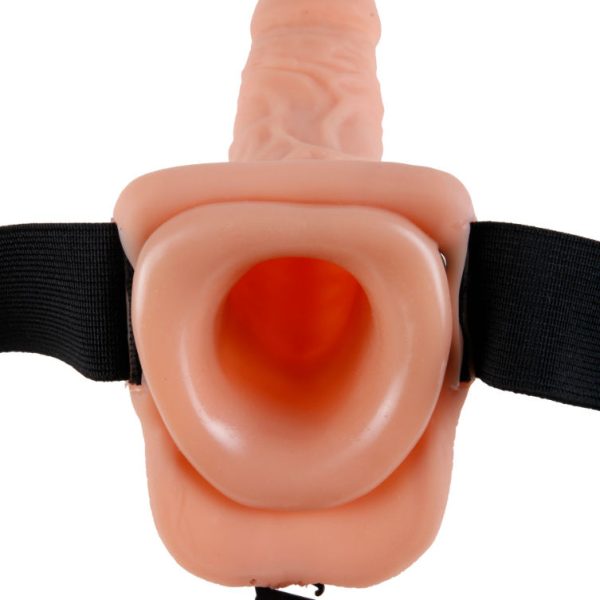 FETISH FANTASY SERIES - 7 STRAP-ON CREUX AVEC BILLES 17,8CM CHAIR – Image 5