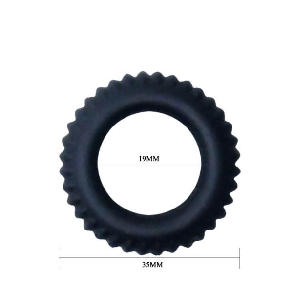 BAILE - COCKRING TITAN NOIR 1.9 CM – Image 4
