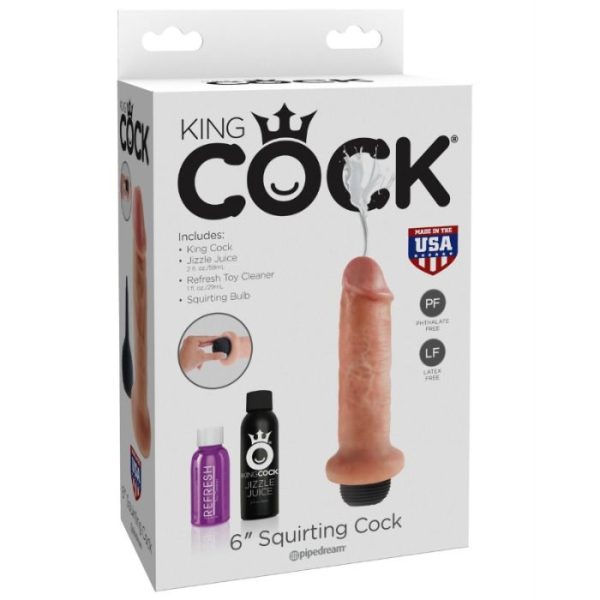 KING COCK - 15.24 CM GODE ÉJACULANTE – Image 2