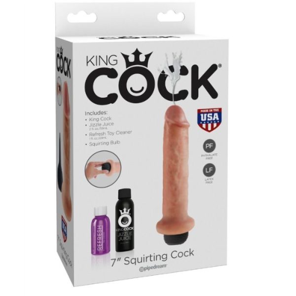 KING COCK - 17.8 CM GODE ÉJACULANTE – Image 2