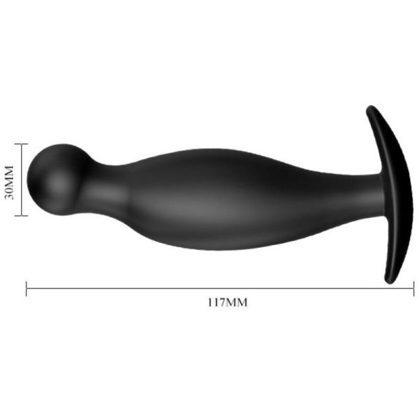 PRETTY LOVE - PLUG ANAL EN SILICONE E 11.7 CM NOIR – Image 4