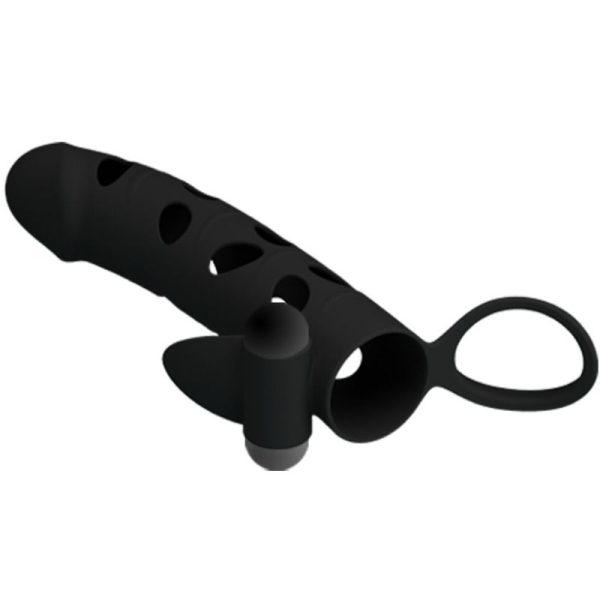 PRETTY LOVE - HOUSSE EN SILICONE AVEC VIBRATION 15.2 CM – Image 3