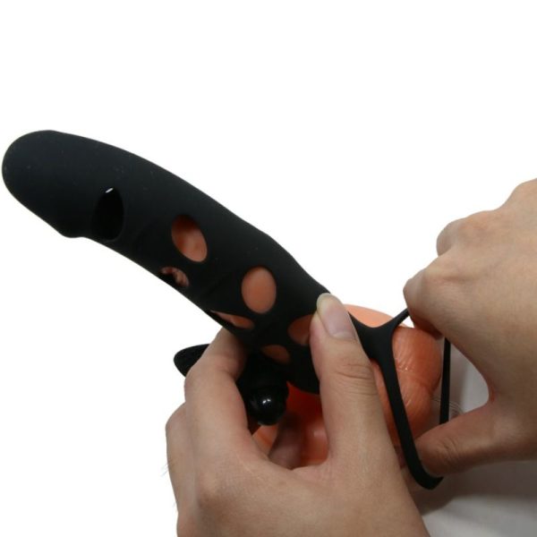 PRETTY LOVE - HOUSSE EN SILICONE AVEC VIBRATION 15.2 CM – Image 5