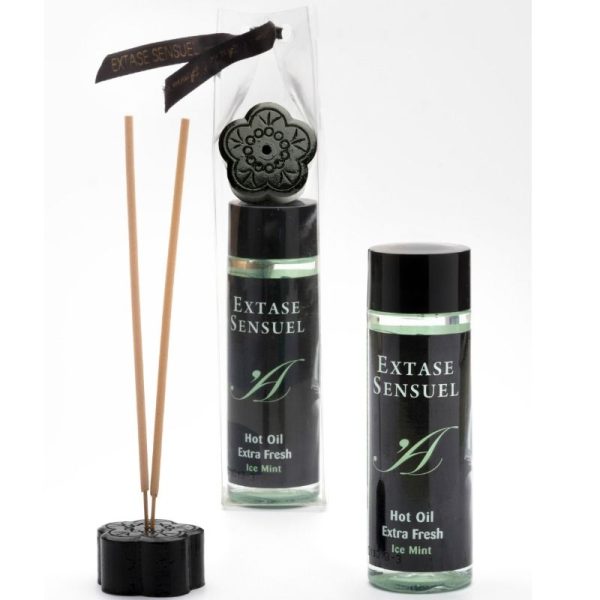 EXTASE SENSUAL - HUILE DE MASSAGE A EFFET GLACE EXTRA FRAÎCHE 100 ML – Image 3