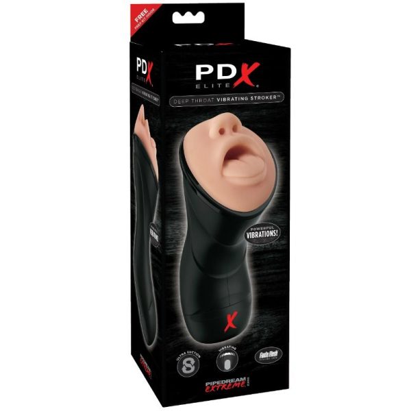 PDX ELITE - STROKER VIBRANT POUR GORGE PROFONDE – Image 3
