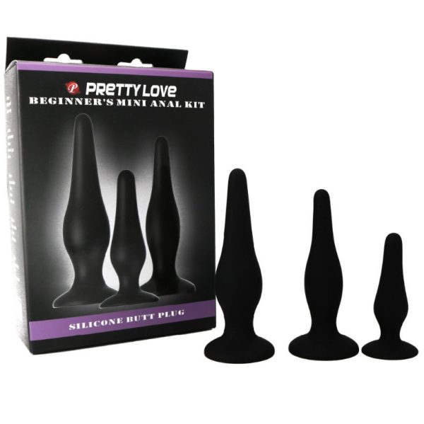 PRETTY LOVE - KIT DINITIATION EN SILICONE POUR PLUGS ANAL – Image 4