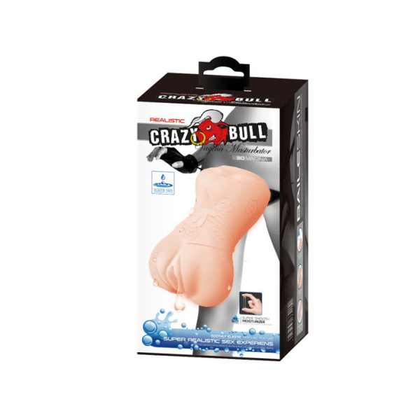 CRAZY BULL - MASTURBADEUR PEAU D'EAU MODÈLE VAGIN 4 – Image 5