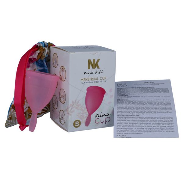NINA KIKÍ - COUPE MENSTRUELLE ROSE - TAILLE S – Image 5